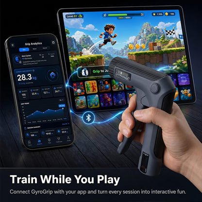 Griplio—Smart Grip Trainer with Motion-Controlled Games