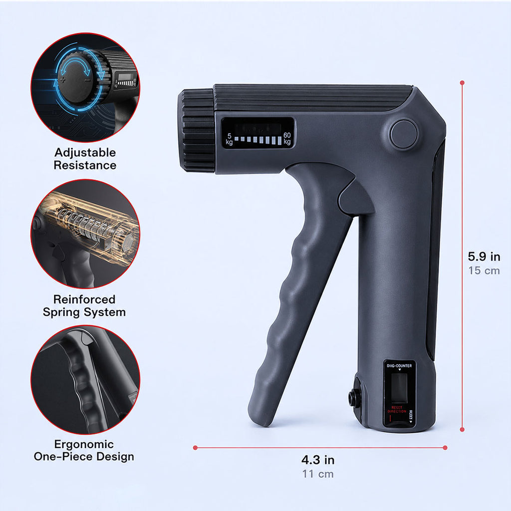 Griplio—Smart Grip Trainer with Game Control & App Tracking